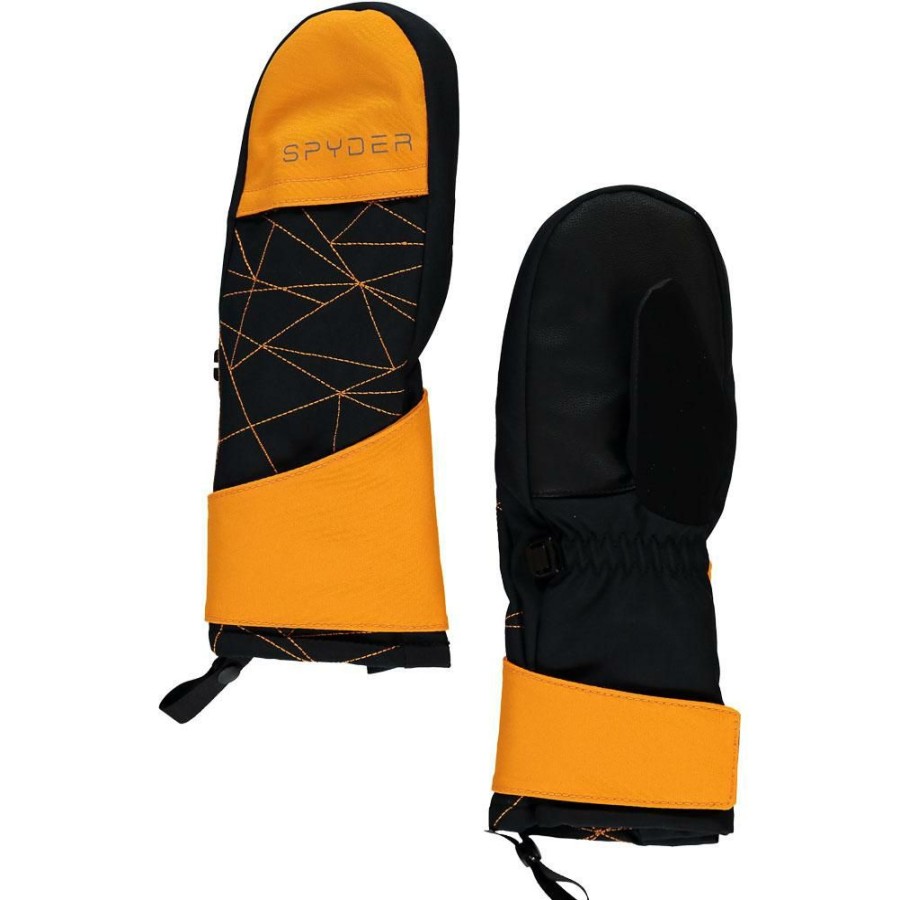 Accessories * | Popular Spyder Mini Cubby Mitts Boys'