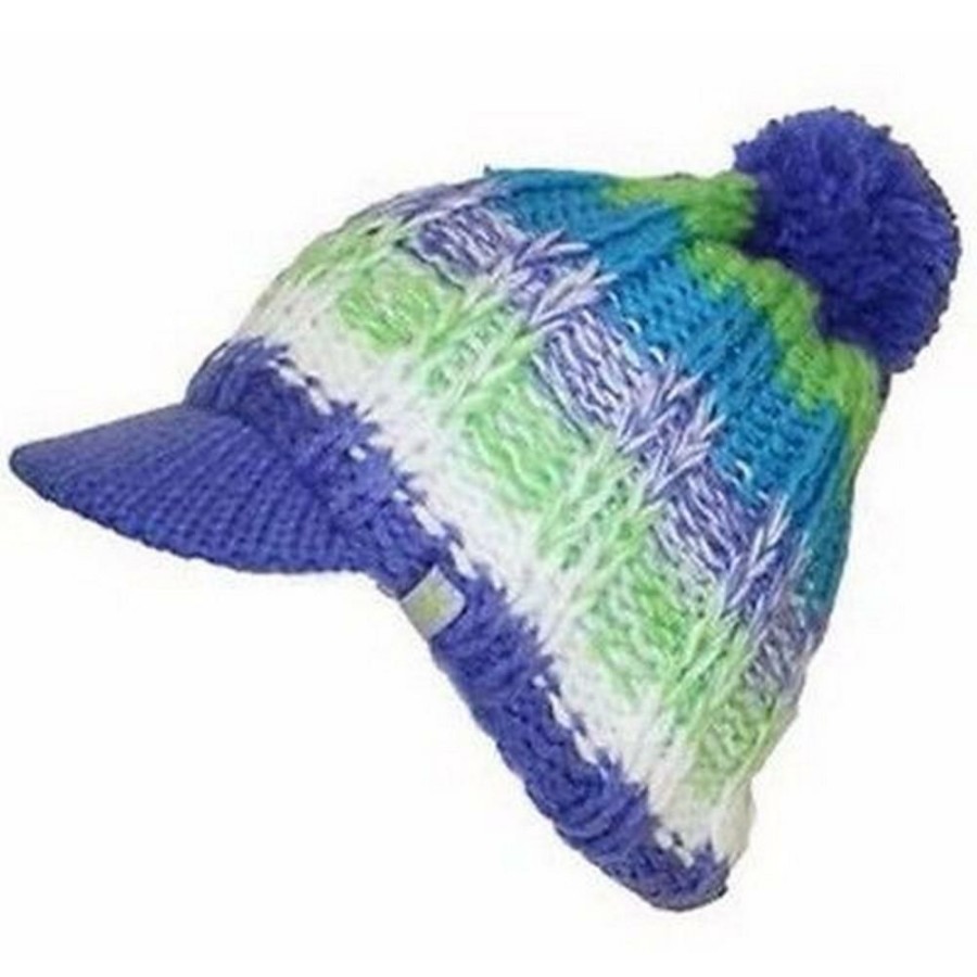 Accessories * | Featured Spyder Girls' Brim Beanie Sugar Plum